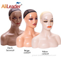 Mannequin Head With Shoulders Realistic Mannequin Head With Shoulders For Wigs Display Supplier